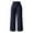 Navy, variant on Pants for Women Trendy Casual High Waist Wide Leg Palazzo for Smocked Elastic Waist Loose Comfy Pajama Pockets Trousers