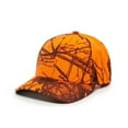 thumbnail image 4 of Mossy Oak Youth Camouflage Hunting Hat Blaze Orange Kids Cap, 4 of 8