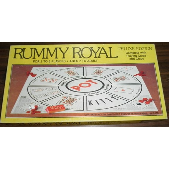Pre-Owned Rummy Royal Deluxe Edition 1981 Edition complete