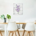 thumbnail image 2 of Farmhouse Purple Lavender Floral Wall Art for Bathroom Nature Butterfly Canvas Wall Art Wall Paintings Home Decor Vintage Wall Pictures for Living Room Bedroom Office Ready To Hang,12x16 Inch, 2 of 6