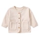 thumbnail image 1 of Abrigo polar de doble cara para bebé de Laklulu, cálido en invierno, ropa de bebé, ropa de invierno para salir (beige), 1 of 6