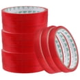 thumbnail image 1 of STRANDCHIC 12Pcs Bopp Packing Tape Red Supermarket Tying Retailers Packaging Workers, 1 of 5