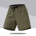 thumbnail image 3 of Rvwovn Men's Quick Dry Athletic Shorts with Zipper Pockets - Lightweight Running & Breathable Workout Shorts, 3 of 5