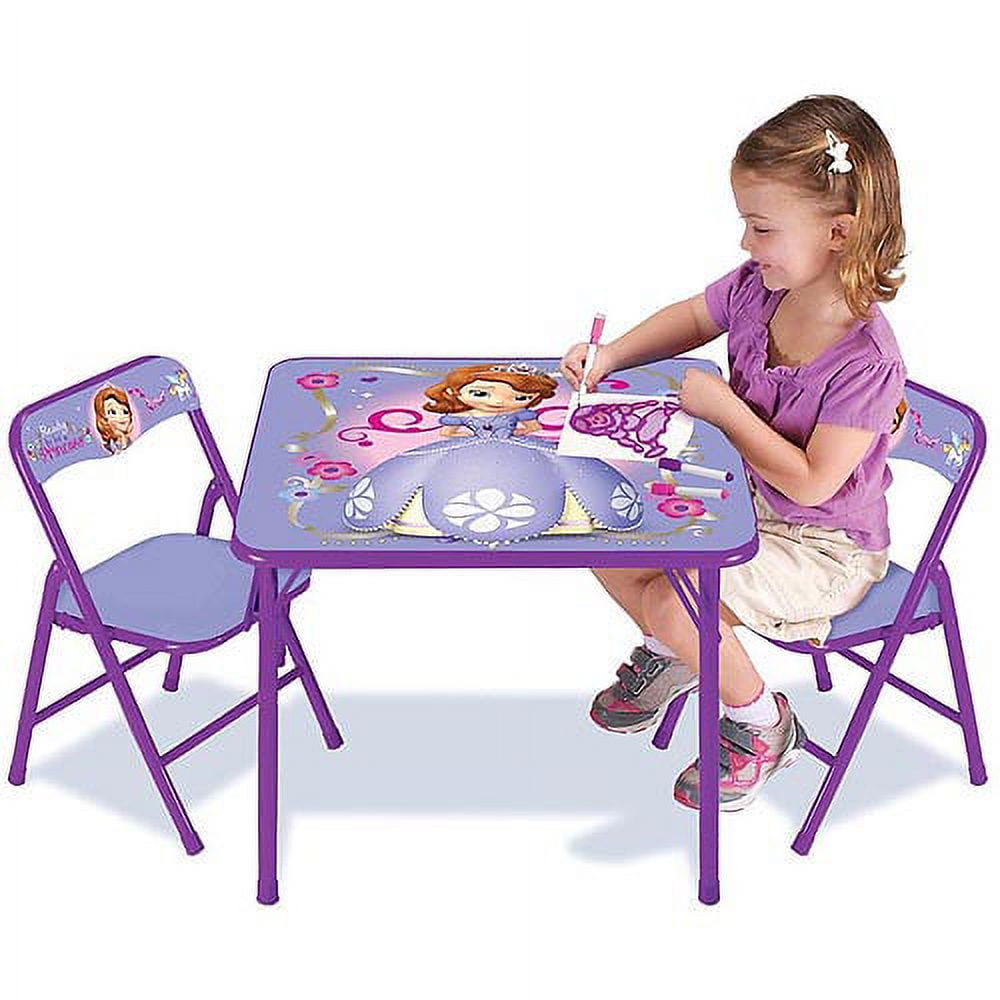 Disney Sofia the First Erasable Activity Table Set Walmart