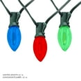 thumbnail image 3 of 25 C9 VINTAGE LOOK SUPERBRIGHT LED LIGHTS,SCREW-IN BULBS,IND/OUT,GREEN WIRE,MULTICOLOUR, 3 of 3