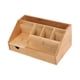 thumbnail image 3 of Organizador de escritorio, soporte para control remoto con cajón, almacenamiento multifuncional, portalápices para escritorio, dormitorio,, 3 of 9
