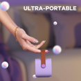 thumbnail image 4 of Máquina de karaoke YLL Kids con 2 micrófonos para niñas, color morado, 4 of 9
