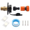 thumbnail image 2 of Shengyu RV City Water Inlet With Check Valve And With Quick Connector Set Water Inlet Fill White, 2 of 6