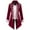 Red, variant on FYEGRE Men Halloween Tailcoat Gothic Long Jacket Casual Loose Role Playing Court Style Outfit for Events and Themed Parties Red M