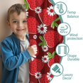 thumbnail image 3 of Blackout Kids Curtains,Red Strawberry Plants Fruit Childrens Insulated Curtains Set Of 2,Bedroom Essentials,Toddler Room Decor 42x84in(106x213cm), 3 of 4