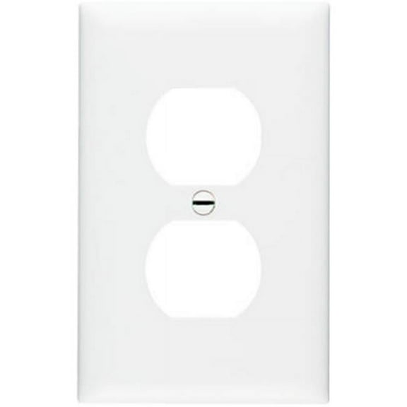 TPJ8WCC70 Nylon Wall Plate, 1 Gang, White