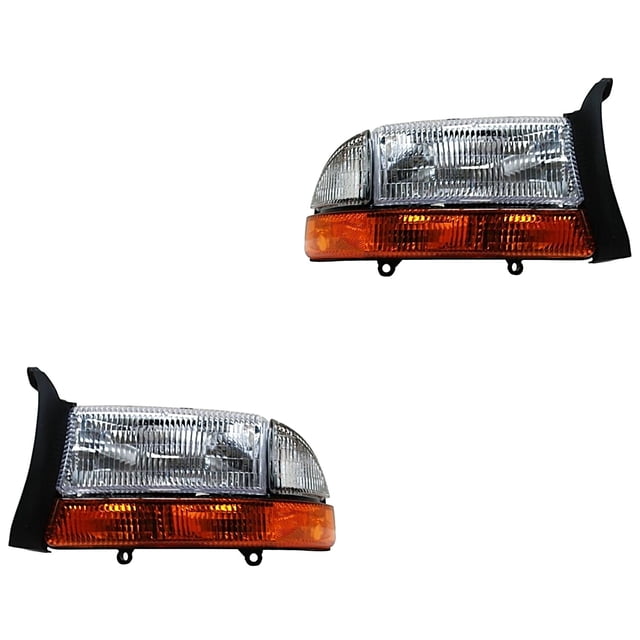 Par de Faros TYC Dakota 1997 A 2004