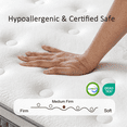 thumbnail image 6 of Dealnight 14 inch Full Size Mattress in a Box, Firm Hybrid Cooling Gel Memory Foam with Individually Pocket Coils, Back Pain Relief and Pressure Relief, 6 of 7