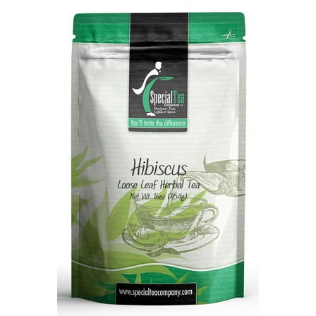 Special Tea Hibiscus Loose Leaf Herbal Tea, 16 oz.