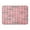 Pink, variant on Watercolor Organized Paper Clips Pink Machine Washable Memory Foam Mat - Pink