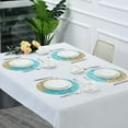 thumbnail image 7 of SKYSONIC Beautiful Blue Beach Shell Round Placemats for Dining Table Non-Slip Heat-Resistant Polyester Table Mats Set of 1 Washable Table Mats for Kitchen Dining Table Decoration (890), 7 of 7