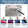 thumbnail image 2 of 2 Pack Tempered Glass Screen Protector for 13 Inch MacBook Air M1 Chip/MacBook Pro 13 M1 M2 Chip, 9H Screen Film Guard for Mac Air 13 (2020-2018)/ Mac Pro 13 (2022-2016), 2 of 8