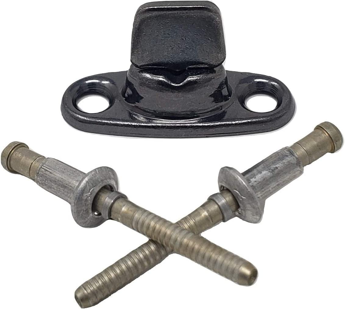 BLACK Turn Button Fastener Soft Top Canvas Retainer Twist Clip WITH