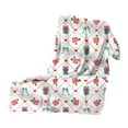 thumbnail image 1 of LSLJS Christmas Throw Blanket Holiday Throw Blanket, Christmas Flannel Printed Blanket New Office Nap Blanket Fleece Blanket Leg Blanket Warm Sofa Blanket, 1 of 4