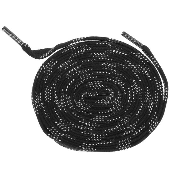 1 Pair Waxed Hockey Shoe Laces for Sports Shoes, Sneakers, Roller Skates – Multipurpose Polyester