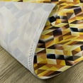 thumbnail image 5 of Ambesonne Abstract Place Mats Set of 4, Graphic Cubes Blocks, Standard Size, Black Yellow Brown, 5 of 6