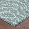 thumbnail image 3 of Addison Rugs Chantille Indoor/Outdoor Transitional Geometric Teal Machine Washable Rectangle Rug, 10' x 14', 3 of 8