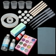 Resin Kit for Beginners with Molds Epoxy Resin Starter Kit with Pigment
