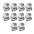 thumbnail image 4 of Baohd 10 Pack Lot - M6*20 Rack Mount Cage Nuts & Screws w/ Washers - Square Clips, 4 of 8