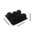 thumbnail image 3 of Silicone Cake Mold under $5! Xqxayjr 6-Cavity Silicone Cake Mold, Raspberry Strawberry Fruit Mold for Mousse Cake and Dessert, Non-Stick Baking Mold for French Pastry, Reusable Dessert Mold for Home, 3 of 9