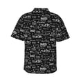 thumbnail image 3 of Daiia Travel The World Hawaiian Shirt for Men Gentle Cotton Regular Short Sleeve Casual-Small, 3 of 9