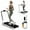 Silver, variant on Superfit 3-in-1 Folding Treadmill with Smart Apps Remote Control LED Display and Speakers Black