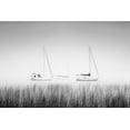 thumbnail image 2 of Murray, Chris 14x11 Gold Ornate Wood Framed with Double Matting Museum Art Print Titled - Island Boat, 2 of 4