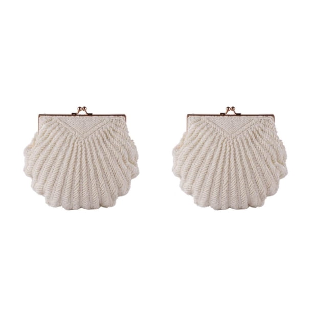 Bolsos de mano de noche modernos y versátiles Sonducket de poliéster color beige