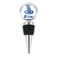 thumbnail image 1 of English Words Current Flow Low Bottle Stopper Stainless Steel Rubber Reusable, 1 of 4