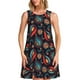 thumbnail image 1 of Balery Paisley1 Vestidos de verano para mujer con estampado: vestido holgado sin mangas, vestido playero informal y cómodo para días calurosos., 1 of 7