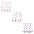 thumbnail image 4 of mmirethe 6pack/lot Swirl Pendant For Graduation Celebration Exquisite Craft Wide Application Birthday Star Spiral Pendant PVC Rose Purple 3Set, 4 of 6