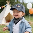 thumbnail image 2 of Gibobby Kids Car Pattern Flag Baseball Cap Adjustable Washed Race Car Hat for Toddler Unisex Boys Girls Age 12-18 Months 1-4T(3-8 Years,Navy), 2 of 7