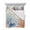 Orange Blue, variant on Quilts King Size Bedding Set, Orange Navy Blue Coral Lightweight Quilted Comforter, Summer Beach Coastal Ocean Starfish Reversible Bedspread Coverlet with Pillow Covers for All Season, 96" x 106"