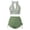 C387/Green, variant on XIYON Bikini Sets For Women Hollow Out Striped Prints Lacing Backless Swimwear Summer Two Piece Swimsuit Beach Bikini Bathing Suit 2026