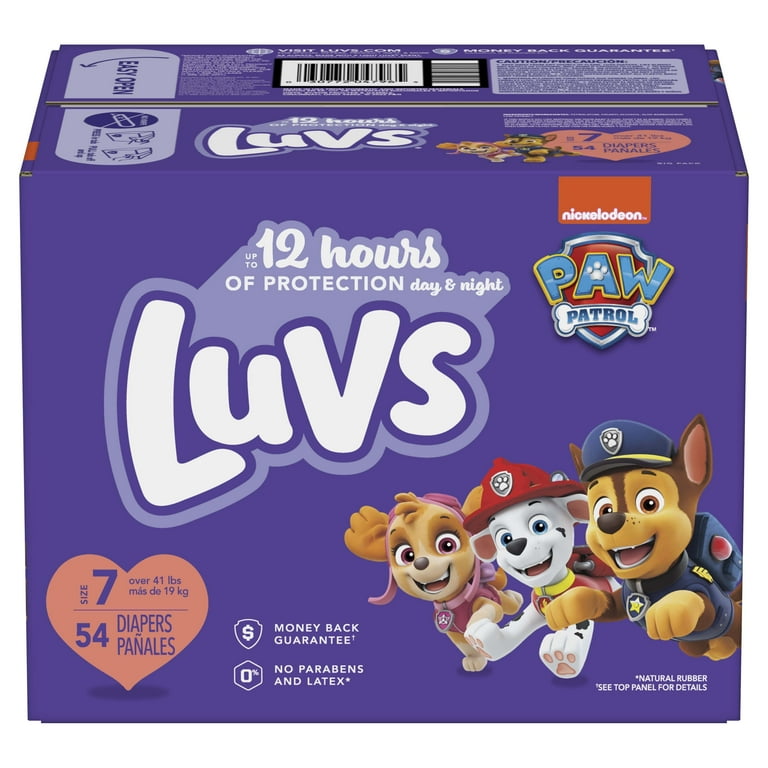 Luvs Diapers Size 7, 54 Count (Select for More Options) - Walmart.com