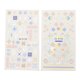 thumbnail image 1 of 2 hojas de pegatinas 5D para decoración de uñas, autoadhesivas, diseño hueco en relieve, calcomanías para uñas, accesorios de decoración, 1 of 8