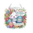thumbnail image 3 of Lunxisen 1 Pcs Easter Window Sticker Art Kit Creative Window Cling Activity Fun Holiday Home Decor(25cm), 3 of 9