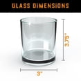 thumbnail image 3 of Classic Crystal Clear Whiskey Glasses Set of 4 – Premium Crystalline Bourbon Glass Set for Whiskey, Scotch, and Bourbon Enthusiasts, 3 of 6