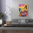thumbnail image 4 of Epic Graffiti 'Tilt Cat I' by Dean Russo, Giclee Canvas Wall Art, 40"x54", 4 of 8