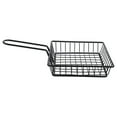 thumbnail image 2 of Papelera francesa Almacenamiento Canasta Soporte de refrigerio Frito Alimentos Sirviendo Cesta con asa, 2 of 5