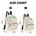 thumbnail image 2 of FORMRS Mini Backpack Purse for Women Travel Daypack Casual Shoulder Bag, Colorful Easter Eggs, 2 of 7