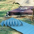 thumbnail image 3 of Lightweight Sleeping Pad, IXPE Foam Egg Crate Folding Camping Sleep Mat, 3 of 9