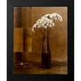 thumbnail image 2 of Gauthier, Jan 12x14 Black Modern Framed Museum Art Print Titled - Night Flower, 2 of 5