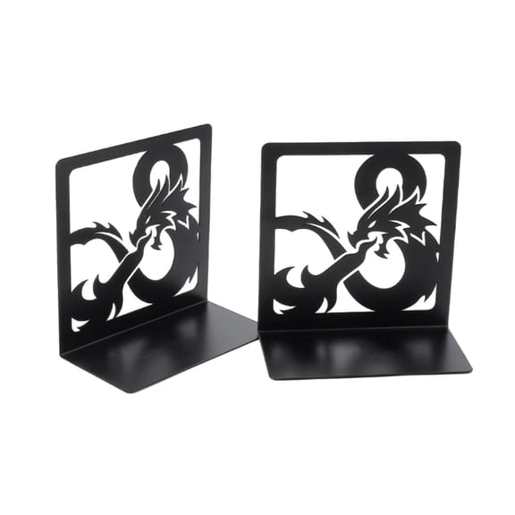 Book Ends For Shelves Non Metal Decorative Divider Abstract Art Stopper Pair Home Organizer Stand Fixture 2PCS