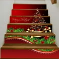 thumbnail image 1 of Stairs Decal, Stairway Sticker,  PVC Removable 3D Christmas For School For Home, 1 of 3